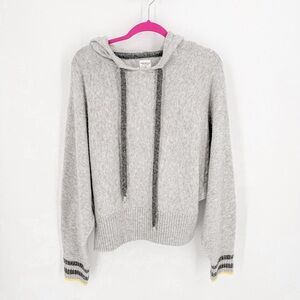 Pringle Gray Hooded Sweater with Graphic Design on the back
